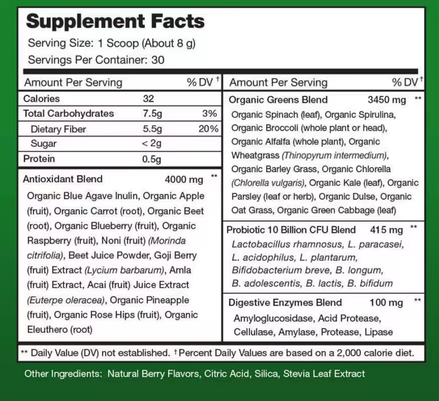 SUPER GREENS